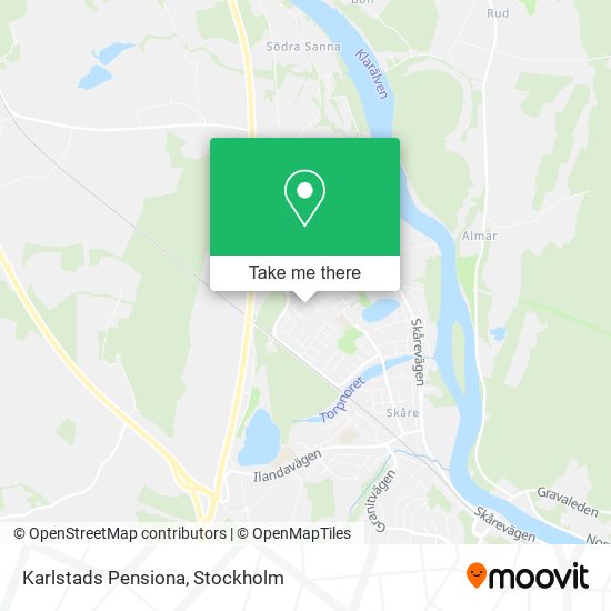 Karlstads Pensiona map