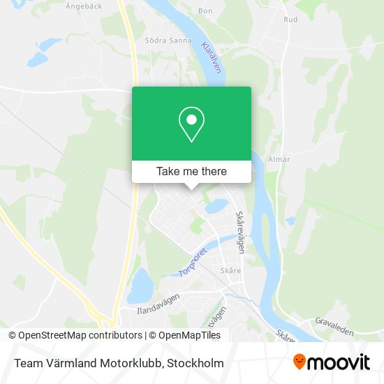 Team Värmland Motorklubb map