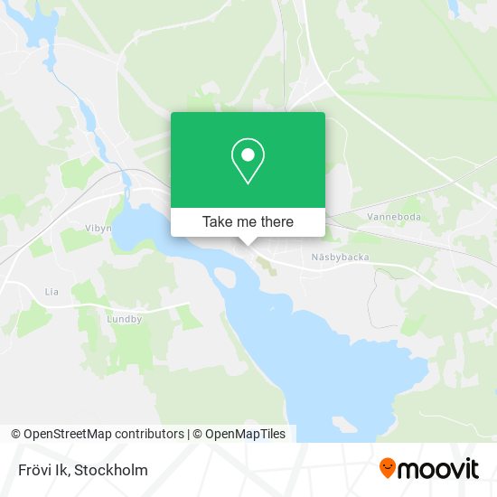 Frövi Ik map