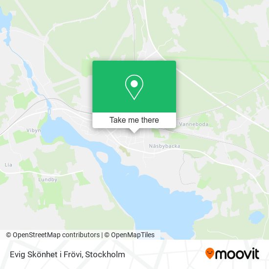 Evig Skönhet i Frövi map