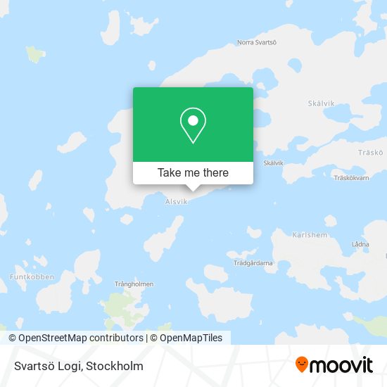 Svartsö Logi map