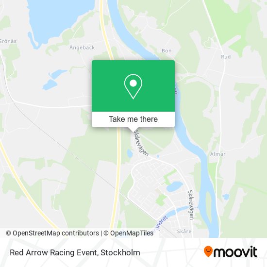 Red Arrow Racing Event map