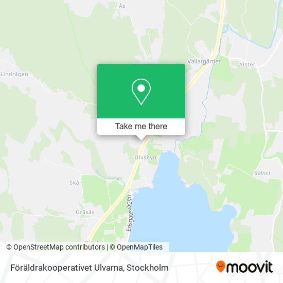 Föräldrakooperativet Ulvarna map