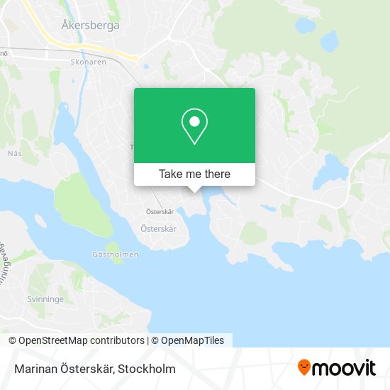 Marinan Österskär map
