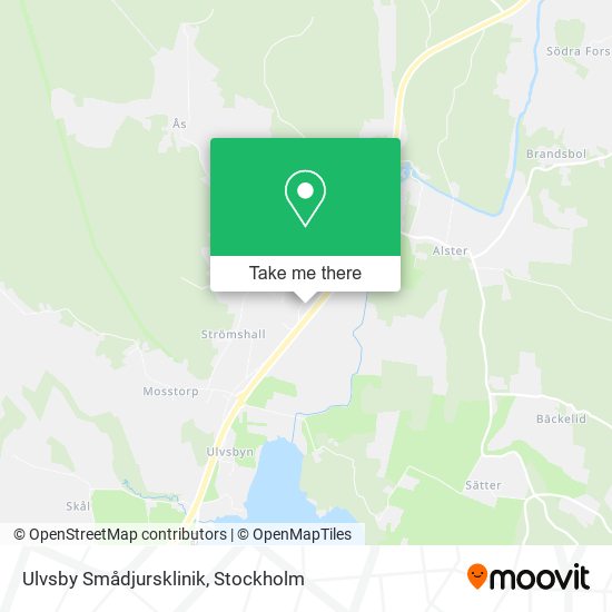 Ulvsby Smådjursklinik map