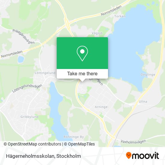 Hägerneholmsskolan map