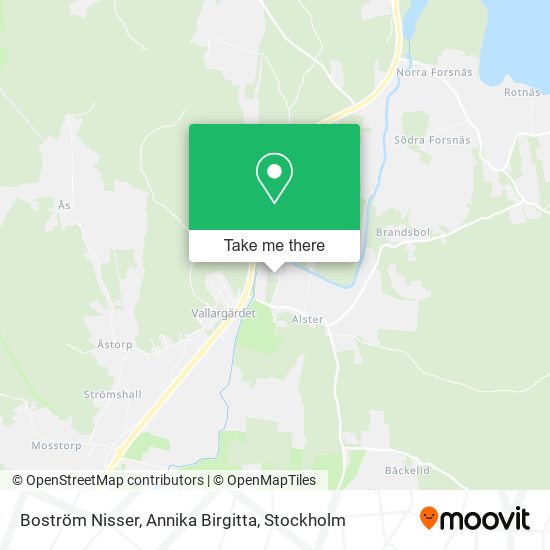 Boström Nisser, Annika Birgitta map