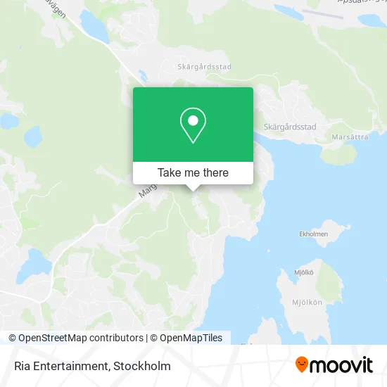 Ria Entertainment map