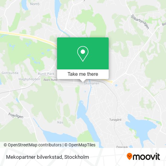 Mekopartner bilverkstad map