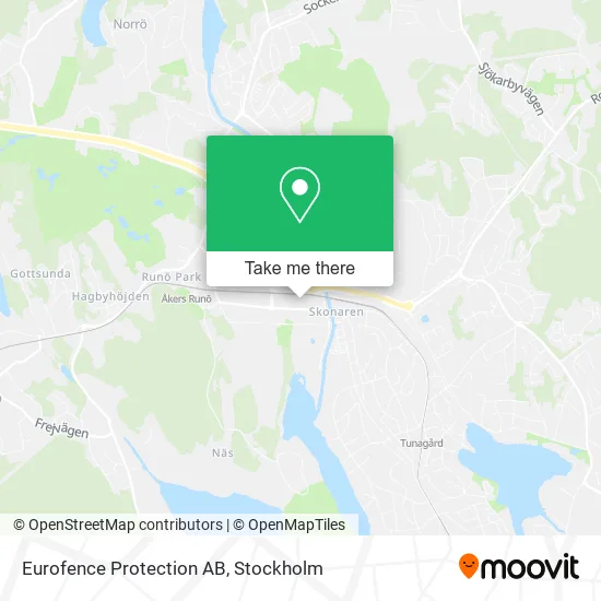 Eurofence Protection AB map