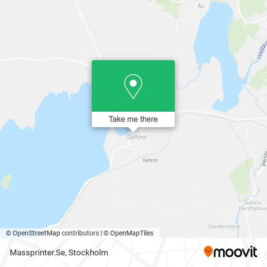 Massprinter.Se map