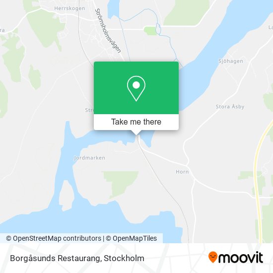 Borgåsunds Restaurang map