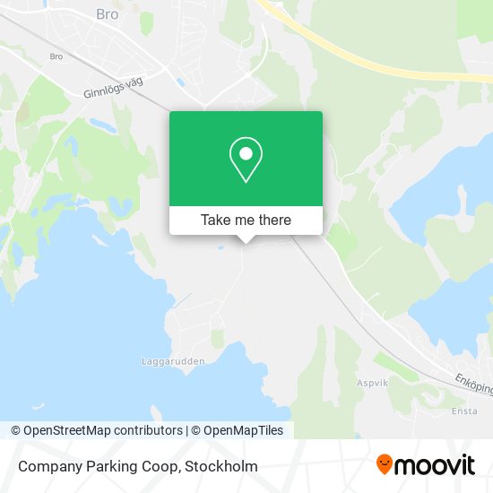 Company Parking Coop map