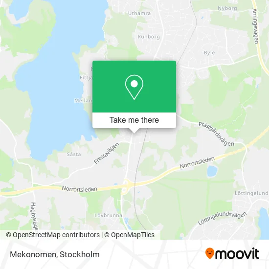 Mekonomen map