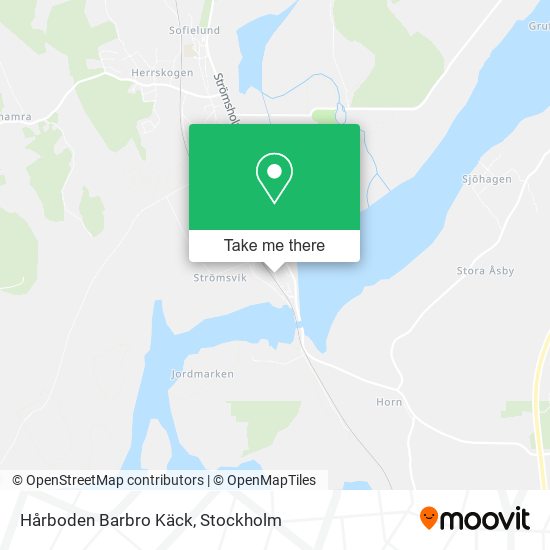 Hårboden Barbro Käck map