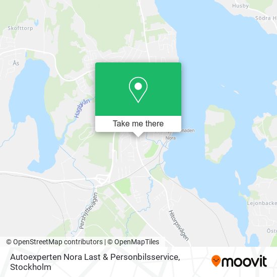 Autoexperten Nora Last & Personbilsservice map