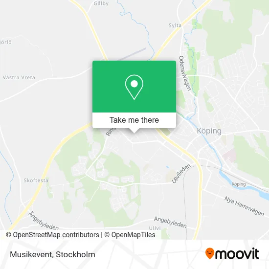 Musikevent map