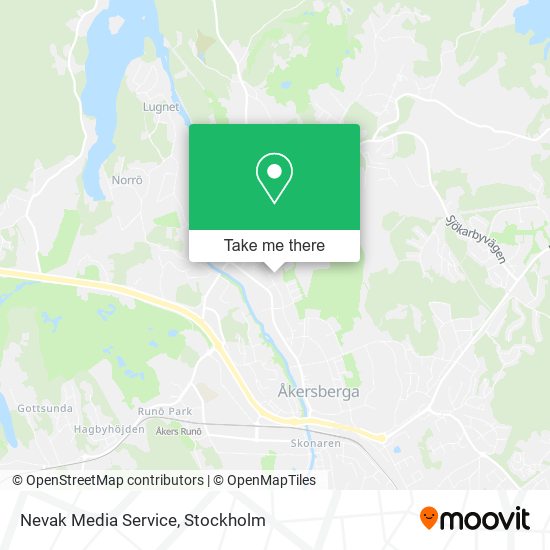 Nevak Media Service map