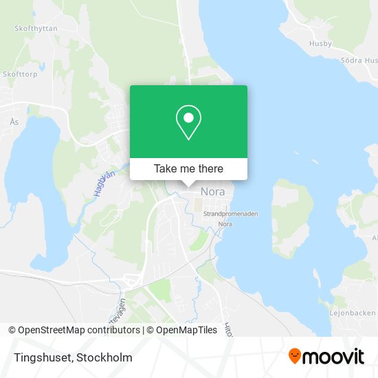 Tingshuset map