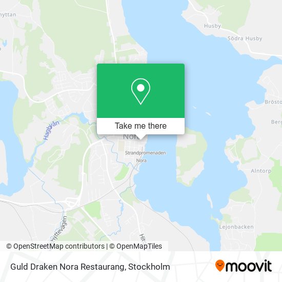 Guld Draken Nora Restaurang map