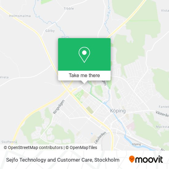 Sejfo Technology and Customer Care map