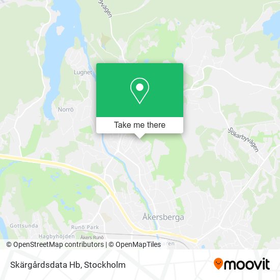 Skärgårdsdata Hb map
