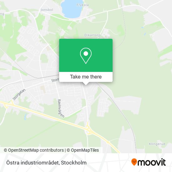 Östra industriområdet map