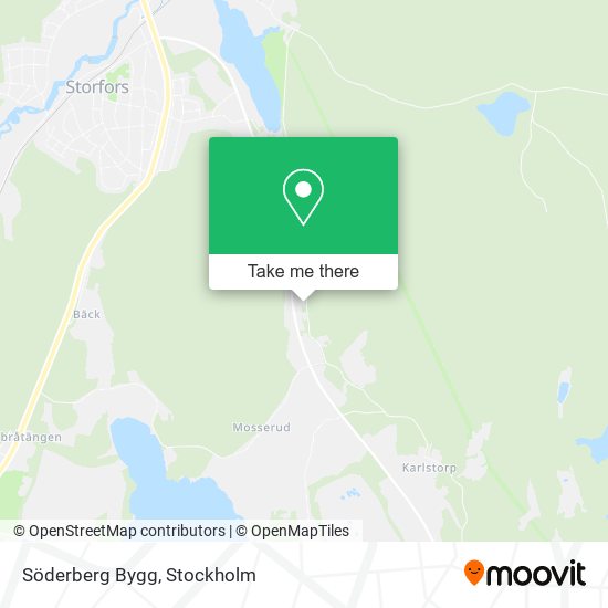 Söderberg Bygg map