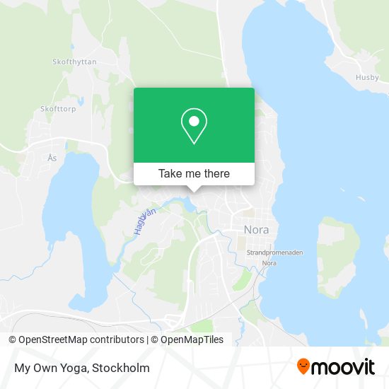 My Own Yoga map