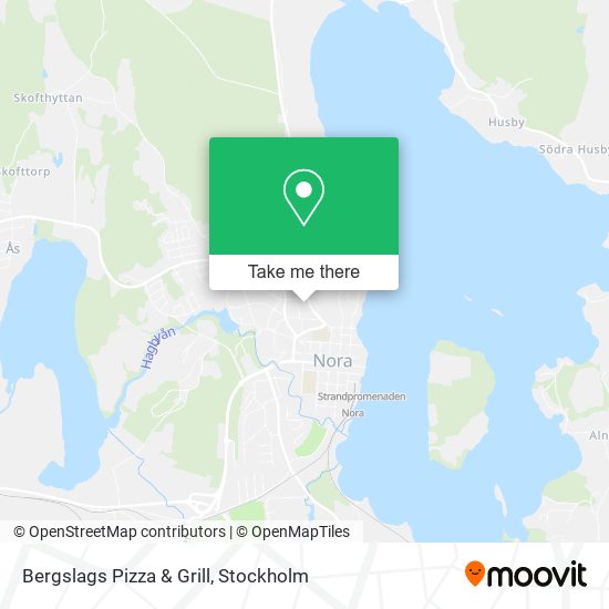 Bergslags Pizza & Grill map