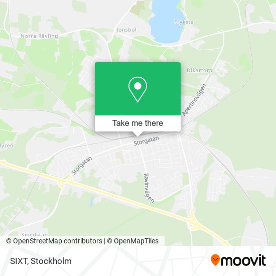 SIXT map