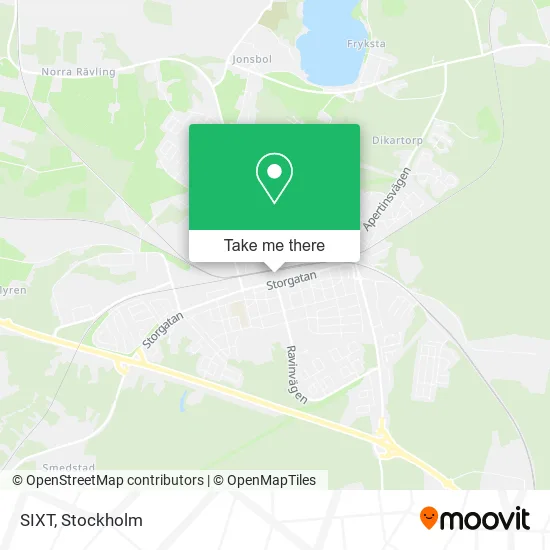 SIXT map