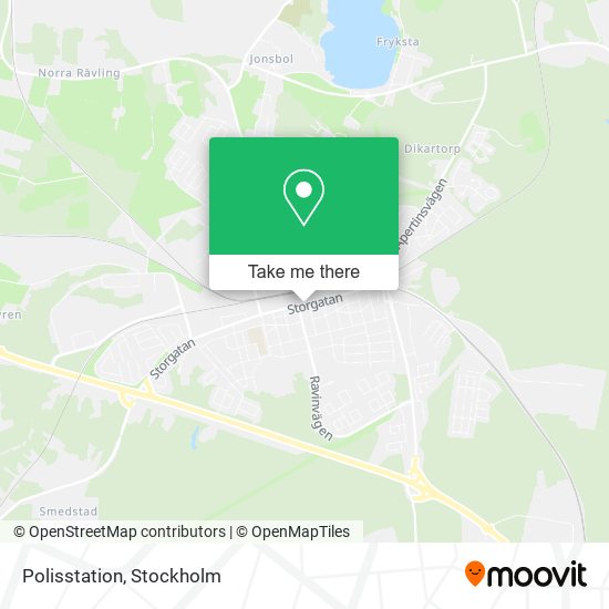 Polisstation map