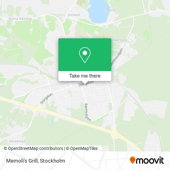 Memoli's Grill map