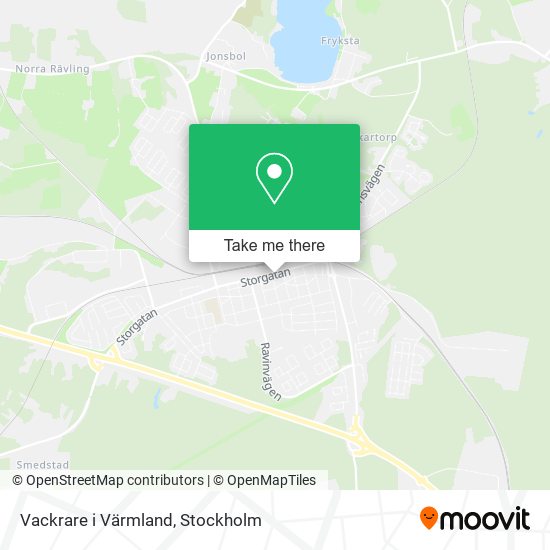 Vackrare i Värmland map