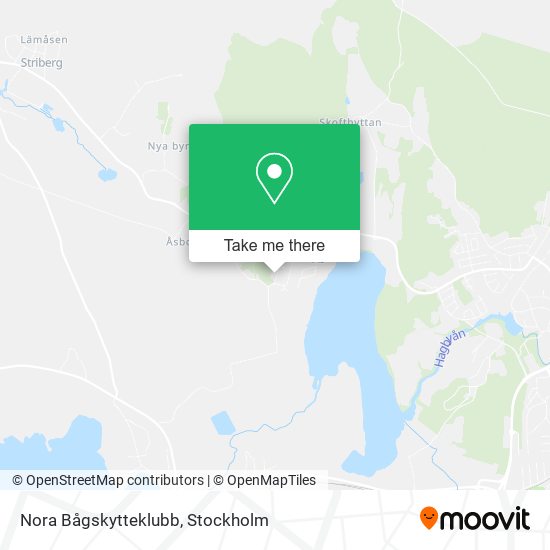 Nora Bågskytteklubb map
