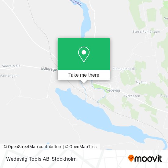Wedevåg Tools AB map