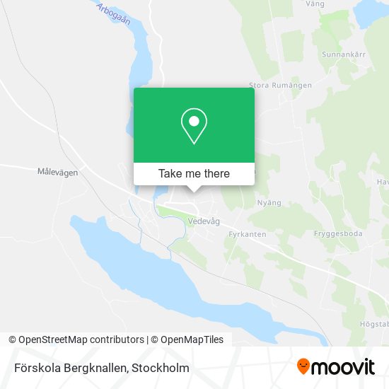 Förskola Bergknallen map
