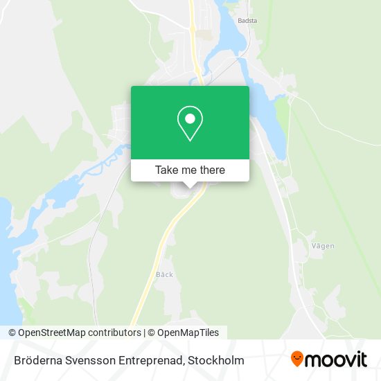 Bröderna Svensson Entreprenad map