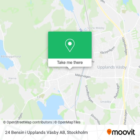 24 Bensin i Upplands Väsby AB map