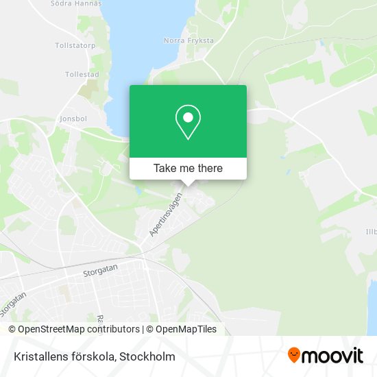 Kristallens förskola map
