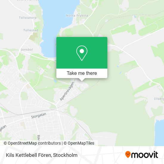 Kils Kettlebell Fören map