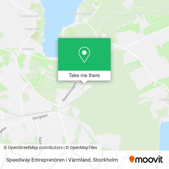 Speedway Entreprenören i Värmland map