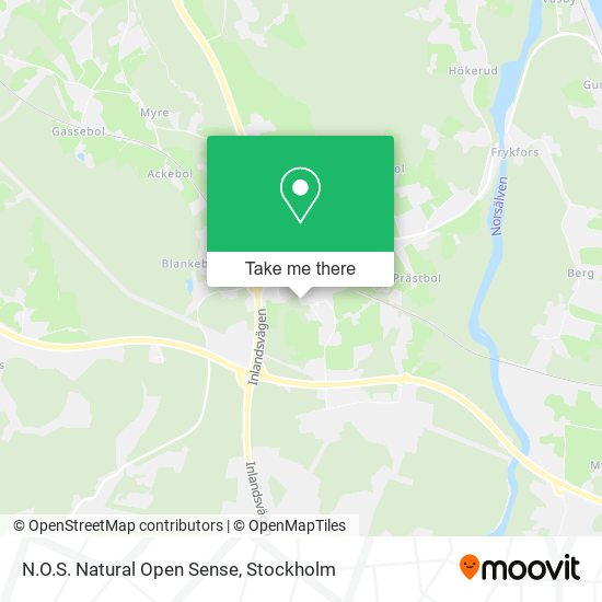 N.O.S. Natural Open Sense map