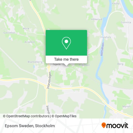 Epsom Sweden map