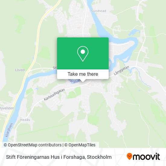 Stift Föreningarnas Hus i Forshaga map