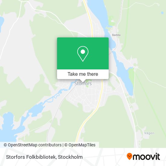 Storfors Folkbibliotek map