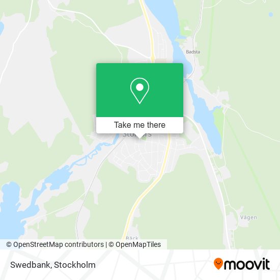 Swedbank map