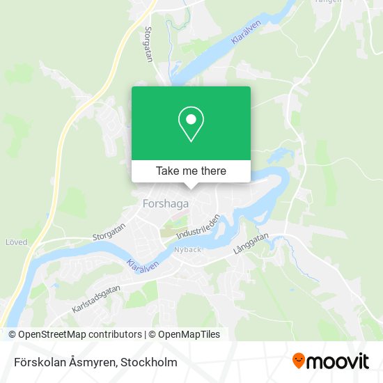 Förskolan Åsmyren map