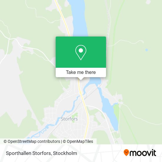 Sporthallen Storfors map